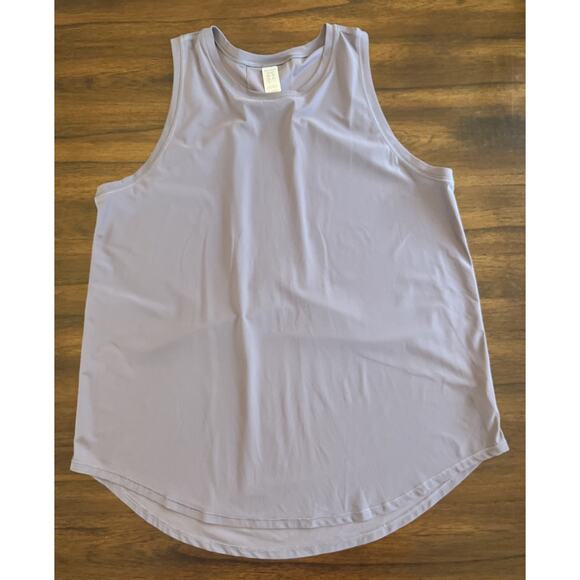 Spanx Sz S Go Lightly Got Ya Covered Tank Top, Satin Purple Athleisure Yoga Spa - Picture 1 of 7